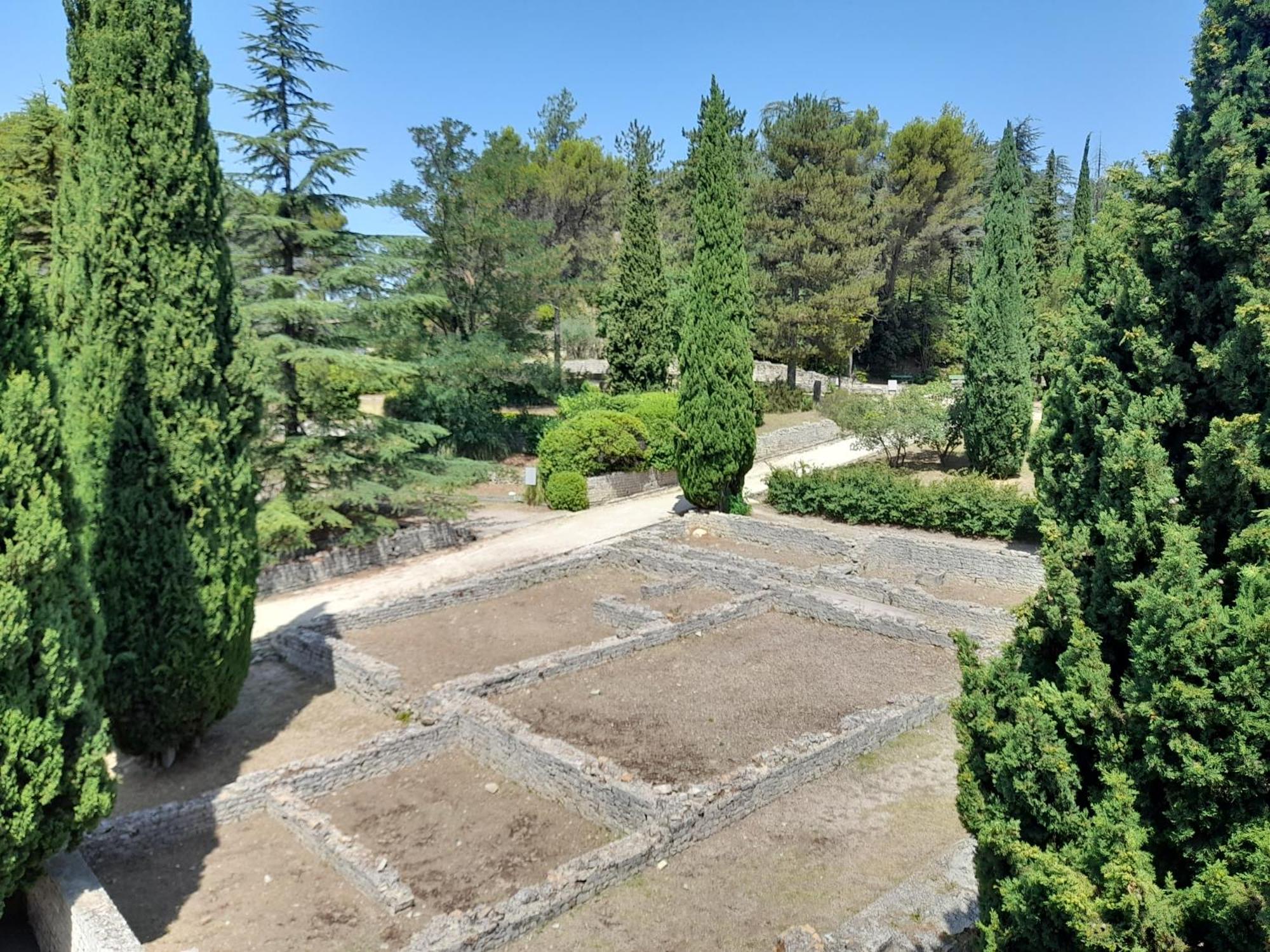 Grande Terrasse Et Vue Sur Le Site Antique Appartement Vaison-la-Romaine Buitenkant foto